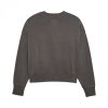 BLUZA DAMSKA FOX WORDMARK OVERSIZED FLEECE CREW PEWTER XS